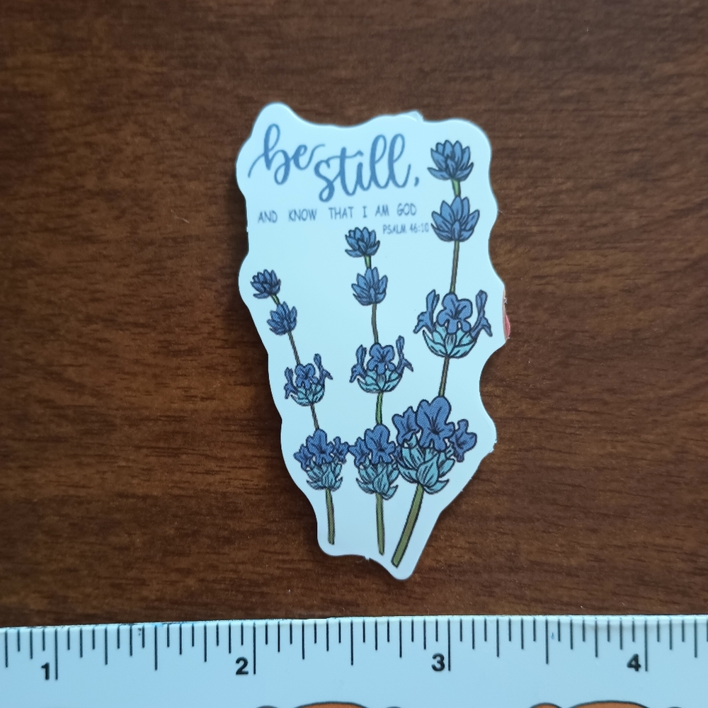 10/$10 Inspirational Bible Verse Positivity Biblical Jesus Flower Sticker Decal